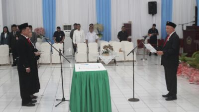 Mantan Rival Kini Jadi Mitra: Febrima Angow Resmi Duduki Kursi DPRD Sangihe Lewat PAW