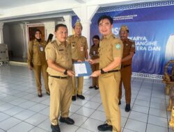 Manangkalangi Purna Tugas, Bupati Thungari Tunjuk Adriaan Plt Kadis Pendidikan dan Kebudayaan Sangihe