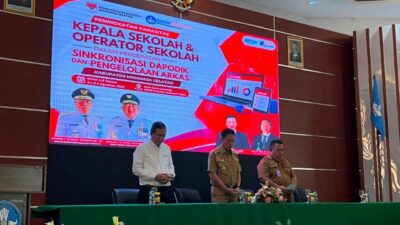 Percepat Sinkronisasi Dapodik dan ARKAS, Bupati FDW Hadir Beri Dukungan Penuh