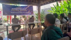 Perkuat Kemitraan, Polres Bitung Tatap Muka dengan Wartawan