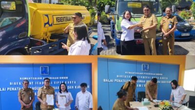 Antisipasi Dampak El Nino, Pemkab Sangihe Terima Bantuan Tanggap Darurat dari Balai Prasarana Sulut