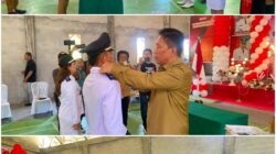 Bupati Franky Donny Wongkar Melantik Hukum Tua PAW Desa Pakuweru Utara dan Desa Sapa Timur