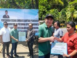 Sinergi Kementan dan Pemkab Sangihe: Ratusan Petani Terima Bantuan Peremajaan Lahan