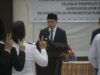 Nomenklatur Dua Instansi Berubah, Bupati Michael Thungari Lantik Puluhan Pejabat Pemkab Sangihe