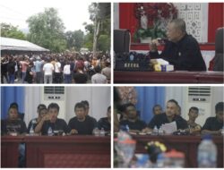 Didesak Ratusan Penambang Tradisional, Pemkab dan DPRD Sangihe Siap Tarung Legalitas ke Kementerian ESDM